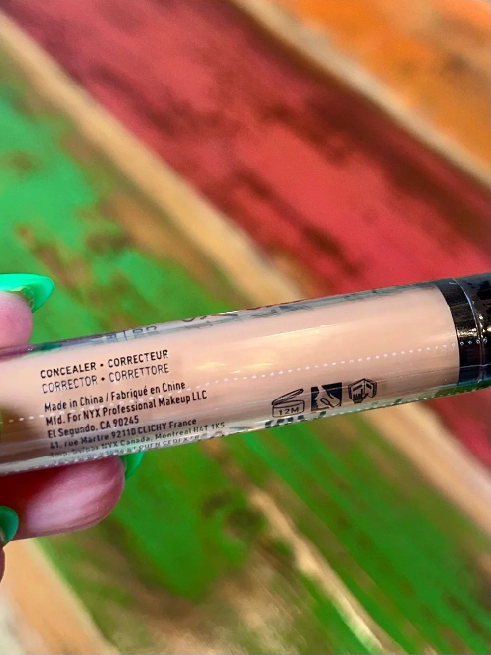 NEW NYX Can't Stop Won't Stop Contour Concealer Warm Caramel